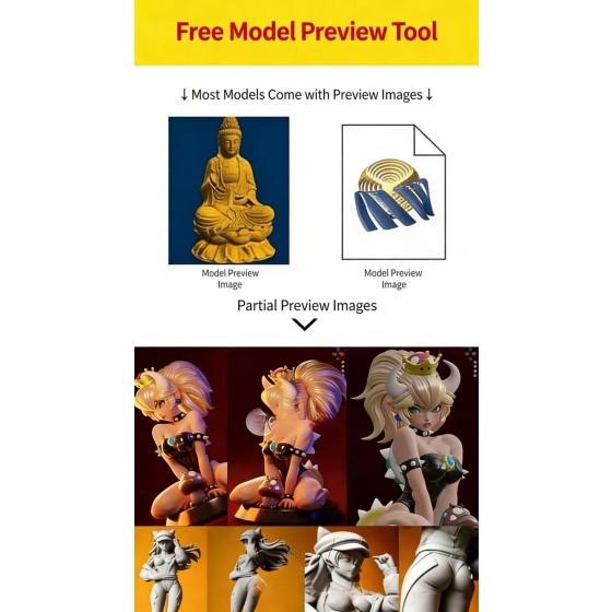 30,000 3D Printing Model Blueprints STL Source Files